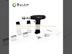 1/4 ίντσες Chuck μέγεθος χειρουργικό τρυπάνι οστών με μακροχρόνια φορτιστή αξεσουάρ